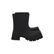 Balenciaga Vintage Pre-owned Gummi stvlar Black, Dam