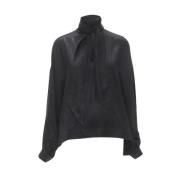 Balenciaga Vintage Pre-owned Tyg toppar Black, Dam