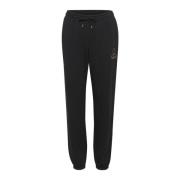 Lounge Nine Mjuka bomulls sweatpants i Tap Shoe Black, Dam