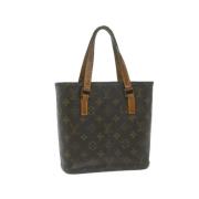 Louis Vuitton Vintage Pre-owned Canvas louis-vuitton-vskor Brown, Dam