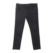 Prada Vintage Pre-owned Bomull jeans Black, Herr