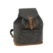 Louis Vuitton Vintage Pre-owned Canvas ryggsckar Brown, Dam