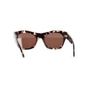 Bottega Veneta Vintage Pre-owned Acetat solglasgon Multicolor, Dam