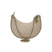 Chanel Vintage Pre-owned Laeder chanel-vskor Beige, Dam