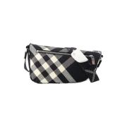 Burberry Vintage Pre-owned Tyg crossbodyvskor Black, Dam