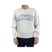 Autry Gråblå Sweatshirt Jersey Gray, Herr