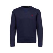 Ralph Lauren Klassisk Crewneck Tröja Blue, Herr