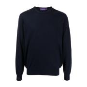 Ralph Lauren Blå Casual Sweatshirt för Män Blue, Herr