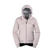 Moorer Vattenavvisande Bomberjacka Acqua Linje Beige, Herr