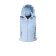 Moorer Iridescent Down Vest Blue, Dam