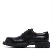 Common Projects Svarta Chunky Derby Skor Black, Herr