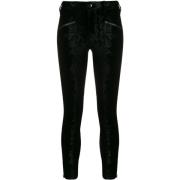 J Brand Velvet Moto Skinny Pants Kenna Black, Dam