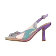 Alma EN Pena Stiliga Sandal Pumps Purple, Dam