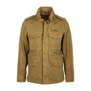 Aspesi Sand Field Coat Beige, Herr