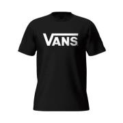 Vans Klassisk T-shirt i svart och vitt Black, Herr