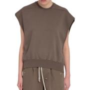 Rick Owens Ärmlös Sweatshirt Gray, Dam