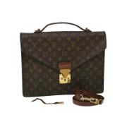 Louis Vuitton Vintage Pre-owned Canvas louis-vuitton-vskor Brown, Dam