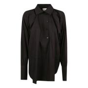 Patou Svart Artist Blus Skjorta Black, Dam