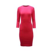 Balmain Pre-owned Pre-owned Tyg klnningar Pink, Dam