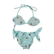 MC2 Saint Barth Randig Triangel Bikini Havskläder Multicolor, Dam