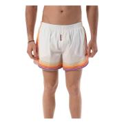 Dsquared2 Regnbågs Tryck Boxershorts Multicolor, Herr