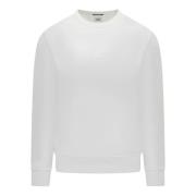 C.p. Company Metropolis Series Lätt Bomullsfleece Sweatshirt White, He...