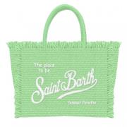 MC2 Saint Barth Straw Vanity Väska Strand Fritid Green, Dam