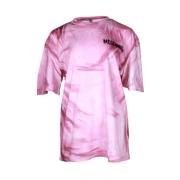 Moschino Pre-Owned Pre-owned Bomull toppar Pink, Dam