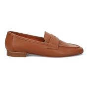 Belle Vie Brun Läder Moccasin Sko Brown, Dam