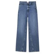 Anine Bing Briley Vida Jeans Blue, Dam