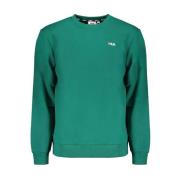 Fila Klassisk bomullstickad tröja Green, Herr