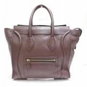 Celine Vintage Pre-owned Laeder handvskor Brown, Dam