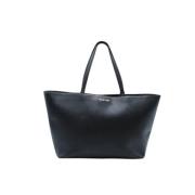 Moschino Pre-Owned Pre-owned Canvas handvskor Black, Dam