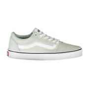 Vans Sportig Lace-Up Sneaker med Kontrastdetaljer Green, Dam