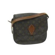 Louis Vuitton Vintage Pre-owned Canvas louis-vuitton-vskor Brown, Dam