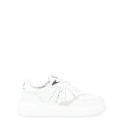 Richmond Vit Läder Sneaker White, Herr