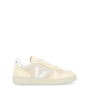 Veja Beige J-Mesh V-10 Sneaker White, Dam