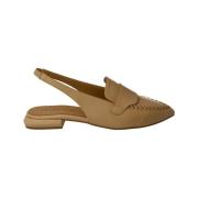 Pedro Miralles Kamel Läder Sommar Sandal Brown, Dam