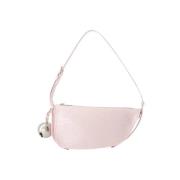 Burberry Vintage Pre-owned Laeder axelremsvskor Pink, Dam