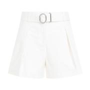 Jil Sander Vita Bomullshögmidjeshorts White, Dam