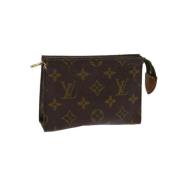 Louis Vuitton Vintage Pre-owned Canvas louis-vuitton-vskor Brown, Dam