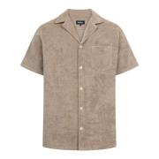 Nikben Terry Bowling Svart Polo Skjorta Beige, Herr