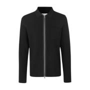 Samsøe Samsøe Zip Cardigan Black, Herr