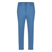 Jane Lushka Modern Chino Stil Kortbyxor Blue, Dam