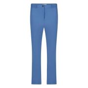 Jane Lushka Teknisk Jersey Chino Stil Byxor Blue, Dam