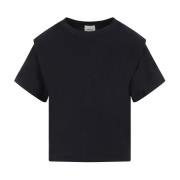 Isabel Marant Svart Bomull Zelitos T-shirt Black, Dam