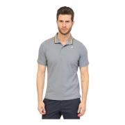 K-Way Grå Polo T-shirt Jud Modell Gray, Herr