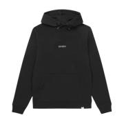 Les Deux Casual Hoodie med Märkestext Black, Herr