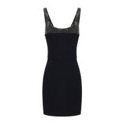 Elisabetta Franchi Short Dresses Black, Dam