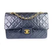 Chanel Vintage Pre-owned Laeder chanel-vskor Black, Dam